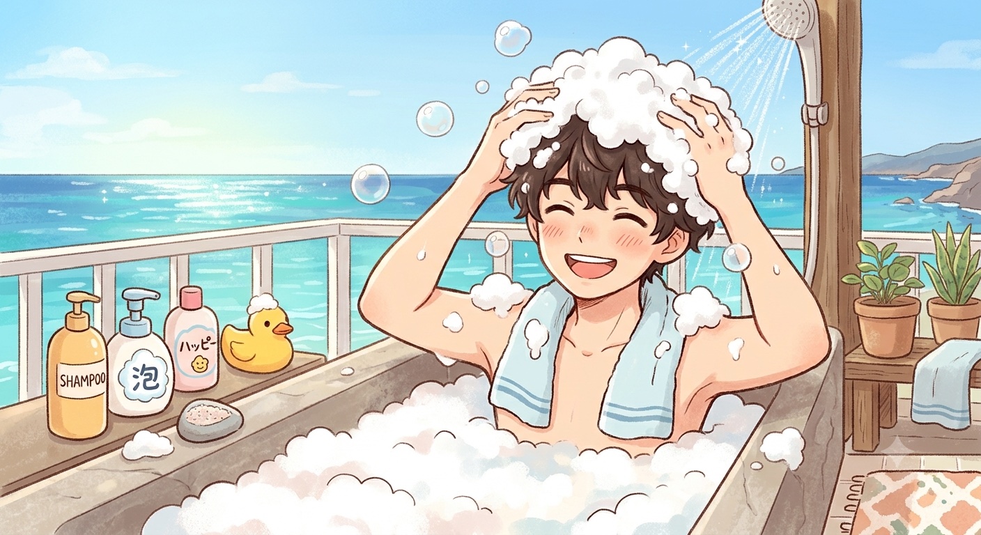夏のクール系シャンプーみなさんは何を使ってますか？ここ10年くらい変えてないけどなんかいいのありますか？？😳